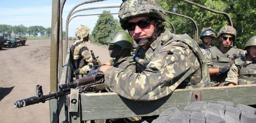 Ukrajinské jednotky postupují.