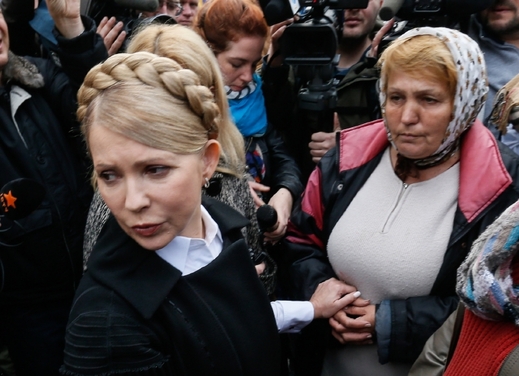 Tymošenková agituje za vstup Ukrajiny do NATO.