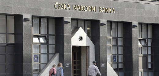 Budova České národní banky.