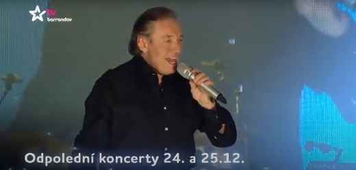 Karel Gott zpříjemní vaše Vánoce v rámci Odpoledních koncertů.